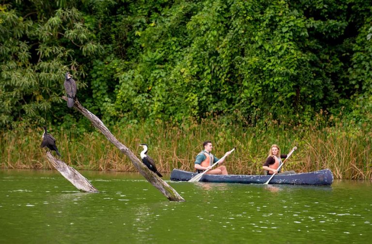 Arusha Serena Hotel canoeing