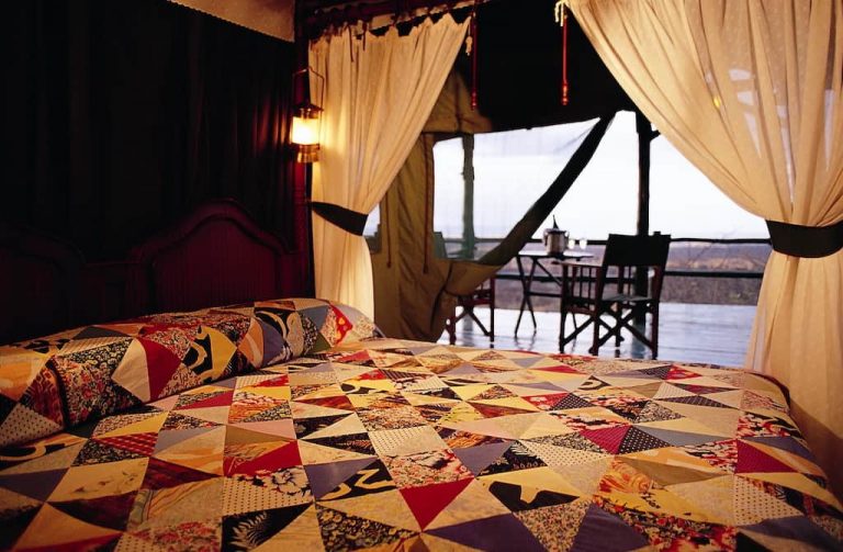 Kirawira Luxury Lodge room