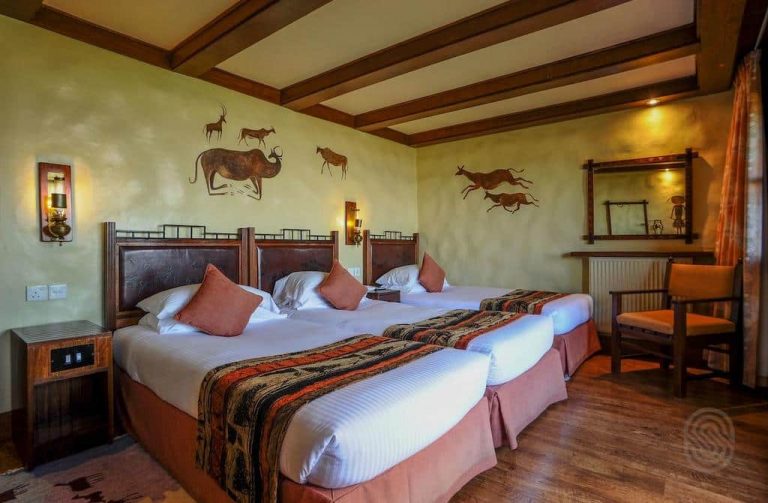 Ngorongoro Serena Lodge room