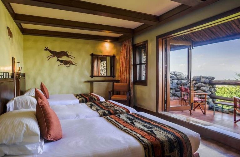 Ngorongoro Serena Lodge room view