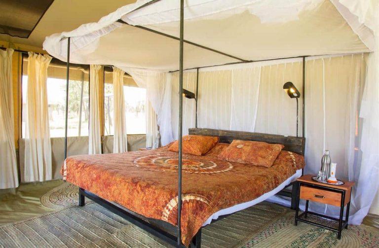 ThornTree Tented Camp tent bed