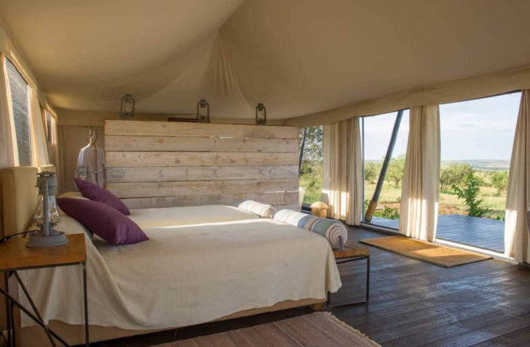 View from tent, Mara Mara Tented Lodge