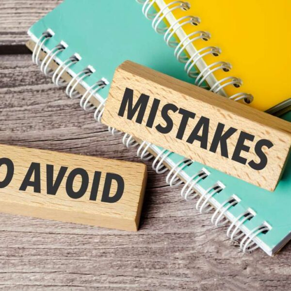 words mistakes to avoid on wooden blocks