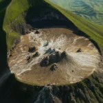The majestic Ol Doinyo Lengai volcano rising above the Rift Valley near Lake Natron, Tanzania