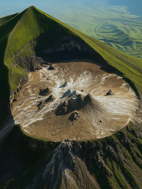 The majestic Ol Doinyo Lengai volcano rising above the Rift Valley near Lake Natron, Tanzania