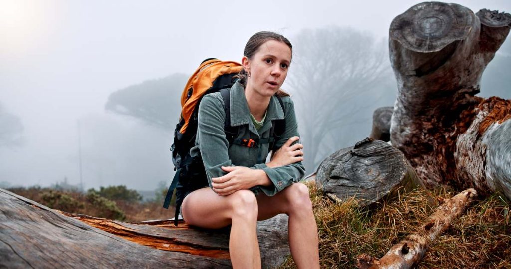 Exploring Nature: A Hiker's Journey Through Fog