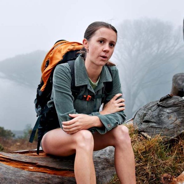 Exploring Nature: A Hiker's Journey Through Fog