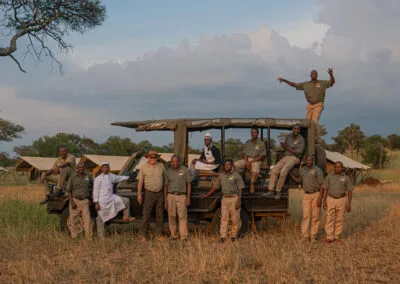 Intimate Zebra Camp